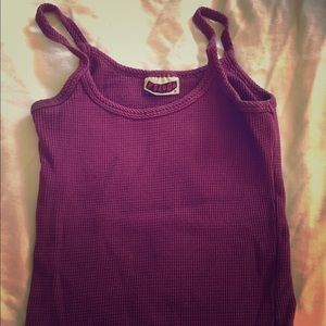 Volcom Maroon Tank Top